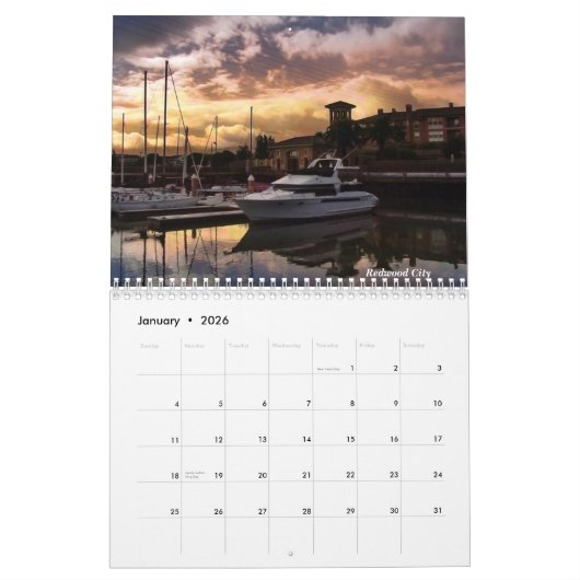 Noord-Californië landschap 2011-kalender Kalender (Jan 2026)