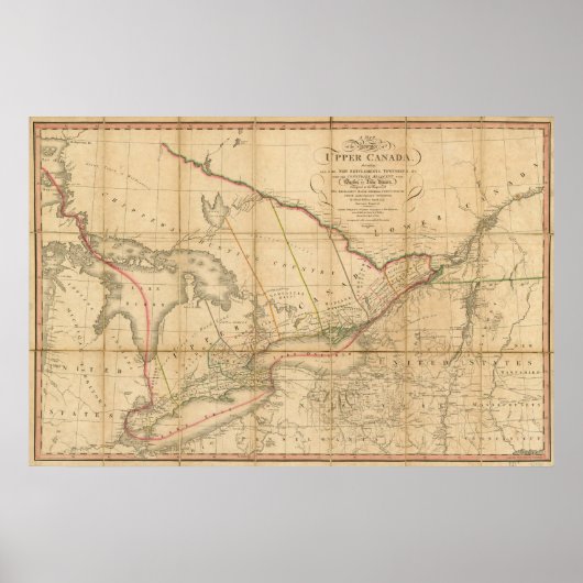 Noord-Canada Poster (Voorkant)