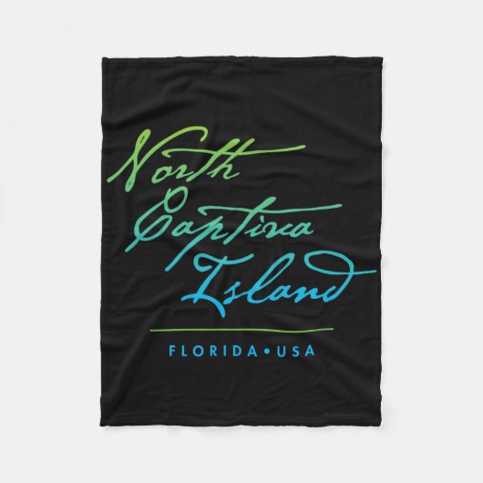 Noord Captiva Island Florida Fleece Deken (Voorkant)