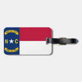 Noord-Carolina Bagagelabel (Achterkant horizontaal)