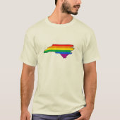 NOORD CAROLINA PRIDE -.png T-shirt (Voorkant)