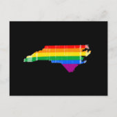NOORD CAROLINA PRIDE - VERWIJDERD -.png Briefkaart (Voorkant)