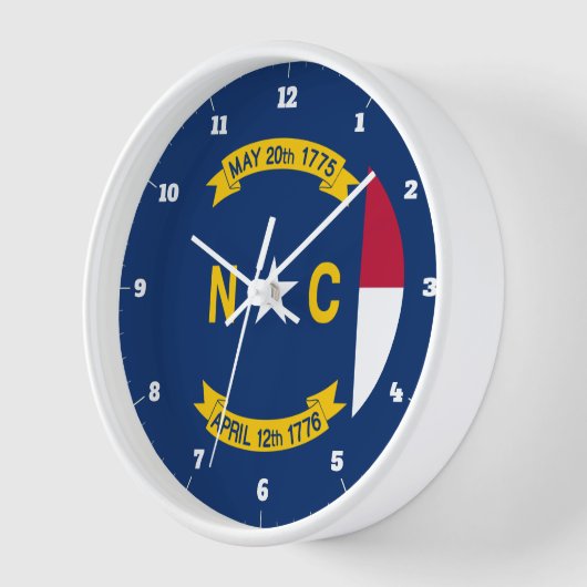 NOORD CAROLINA STATE FLAG (Hoek)