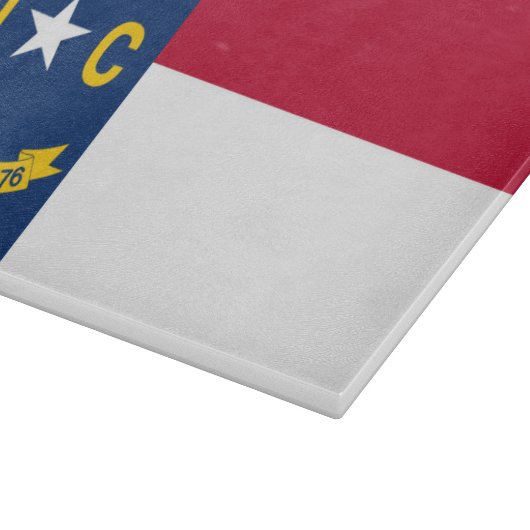 NOORD CAROLINA STATE FLAG SNIJPLANK (Hoek)