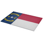 NOORD CAROLINA STATE FLAG SNIJPLANK (Hoek)