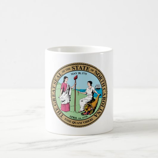 Noord-Carolina, symbool van de Amerikaanse staatsz Koffiemok (Center)