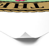 Noord-Carolina, symbool van de Amerikaanse staatsz Perfect Poster (Hoek)