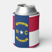 Noord-Carolina vlag, Amerikaanse staatsvlag Blikjeskoeler (Blikje Voorkant)