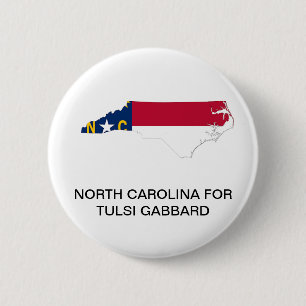 NOORD-CAROLINA voor de Button van TULSI GABBARD