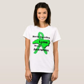 Noord-Caroline Lyme Disease Awareness Shirt (Voorkant volledig)