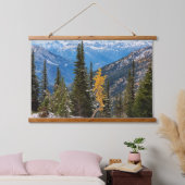 Noord-Cascade-gebergte Wenatchee Hangend Wandkleed (Slaapkamer)