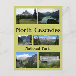 Noord-Cascades Collage 1 Briefkaart