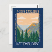 Noord-Cascades Nationaal Park  Briefkaart (Voorkant / Achterkant)