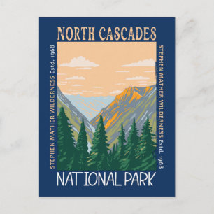 Noord-Cascades Nationaal Park  Briefkaart