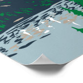 Noord-Cascades Nationaal Park Mount Triumph  Poster (Hoek)