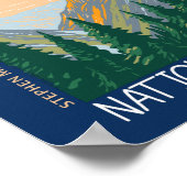 Noord-Cascades Nationaal Park Poster (Hoek)