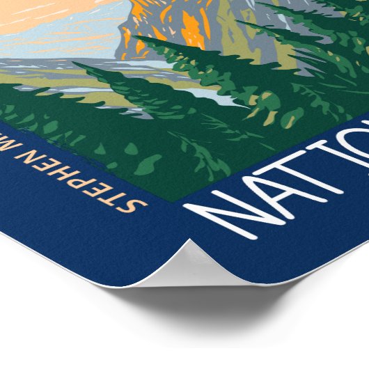 Noord-Cascades Nationaal Park Poster (Hoek)