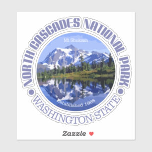 Noord-Cascades NP Sticker