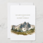 Noord cascades sparen de Datum bergbestemming Kaart (Achterkant)