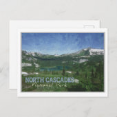 NOORD-CASCADES - WASHINGTON BRIEFKAART (Voorkant / Achterkant)