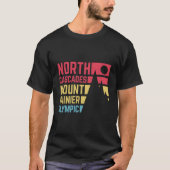  Noord-Cascades zetten de Olympische Natio van Rai T-shirt (Voorkant)