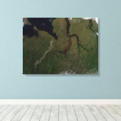 Noord-Centraal Rusland Canvas Afdruk (Insitu (Houten vloer))