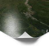 Noord-Centraal Rusland Foto Afdruk (Hoek)