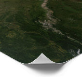 Noord-Centraal Rusland Poster (Hoek)