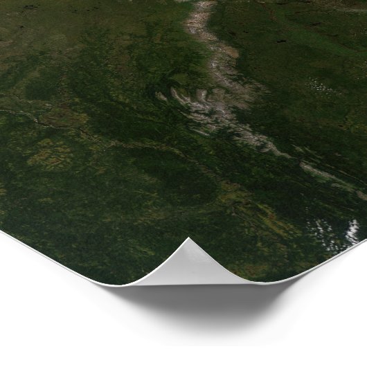 Noord-Centraal Rusland Poster (Hoek)