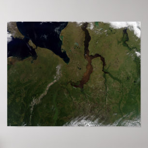 Noord-Centraal Rusland Poster