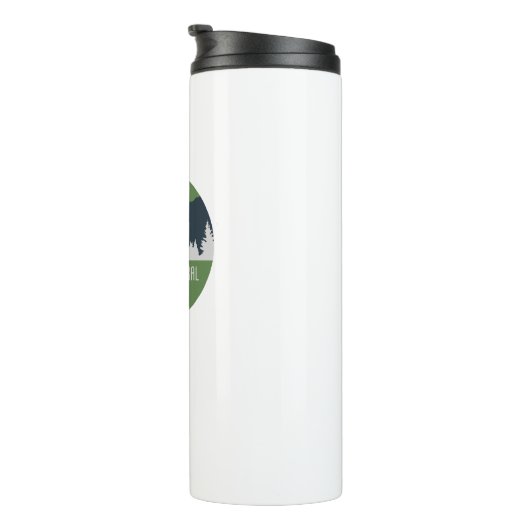 Noord-centraal spoor thermosbeker (Geroteerd rechts)