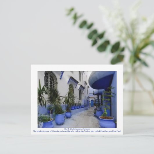 Noord-Chefchaouen, Marokko Briefkaart (Staand voorkant)