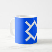 Noord-Cheyenne etnische vlag Amerikaanse geboorte Koffiemok (Voorkant links)