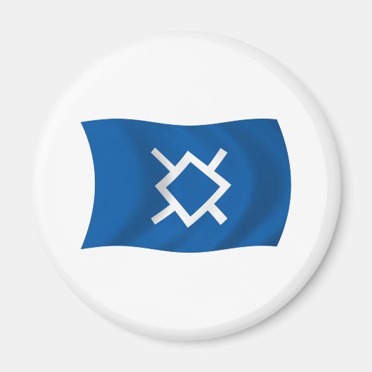 Noord-Cheyenne Vlag Magneet (Voorkant)
