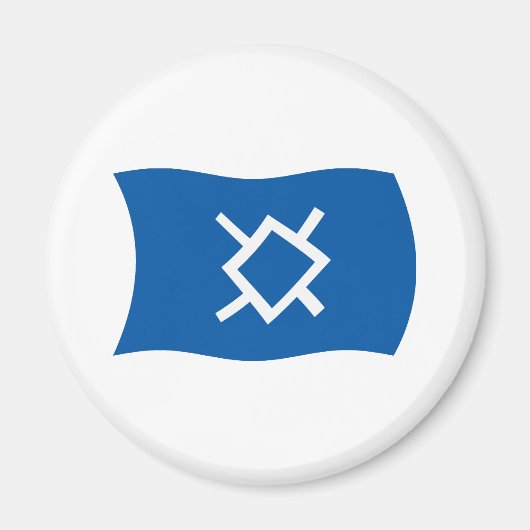Noord-Cheyenne Vlag Magneet (Voorkant)