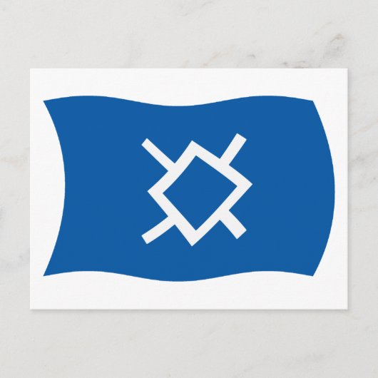 Noord-Cheyenne Vlag Postkaart (Voorkant)