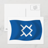 Noord-Cheyenne Vlag Postkaart (Voorkant / Achterkant)