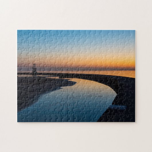 Noord-Chicago Lighthouse Dawn Legpuzzel (Horizontaal)