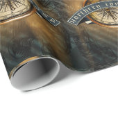 Noord-compaspapier Cadeaupapier (Rol Hoek)