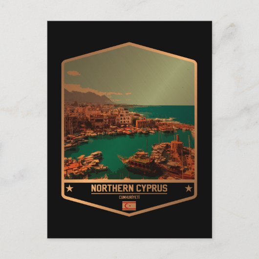 Noord-Cyprus Briefkaart (Voorkant)