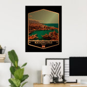 Noord-Cyprus Poster (Thuiskantoor)