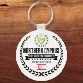 Noord-Cyprus Sleutelhanger (Voorkant)