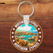 Noord-Cyprus Sleutelhanger (Voorkant)