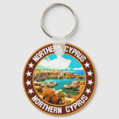 Noord-Cyprus Sleutelhanger (Achterkant)