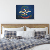 Noord-Dakota Canvas Afdruk (Insitu (Slaapkamer))