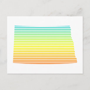 noord dakota chill fade briefkaart