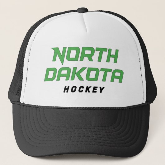 NOORD DAKOTA HOCKEY Mesh Trucker Hat Pet (Voorkant)