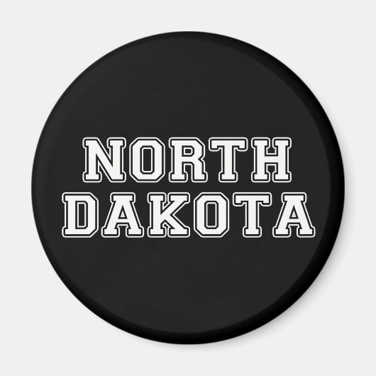 Noord-Dakota Magneet (Voorkant)