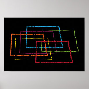 noord dakota pride blur poster