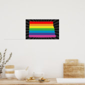 noord dakota pride . poster (Keuken)